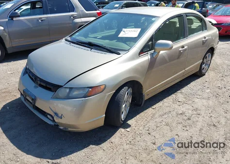 2008 Honda Civic Lx из США, поврежденный, VIN 1HGFA16598L030951